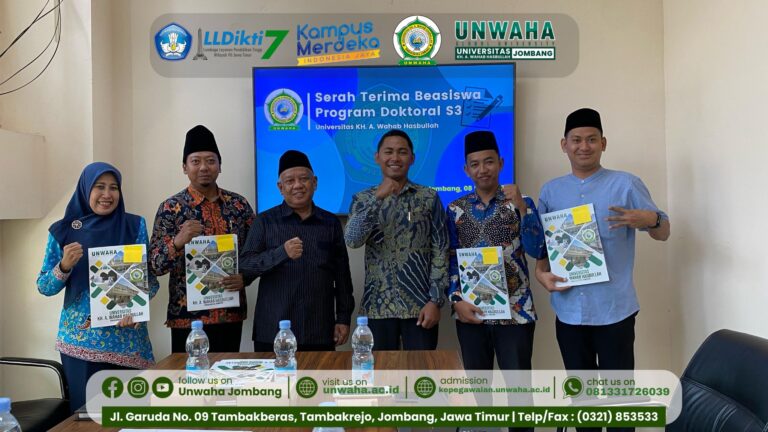 Lima Dosen UNWAHA Terima Beasiswa Program Doktoral S3