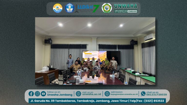 Workshop Kenaikan Jabatan Akademik Dosen UNWAHA Periode II Tahun 2025 Berjalan Sukses