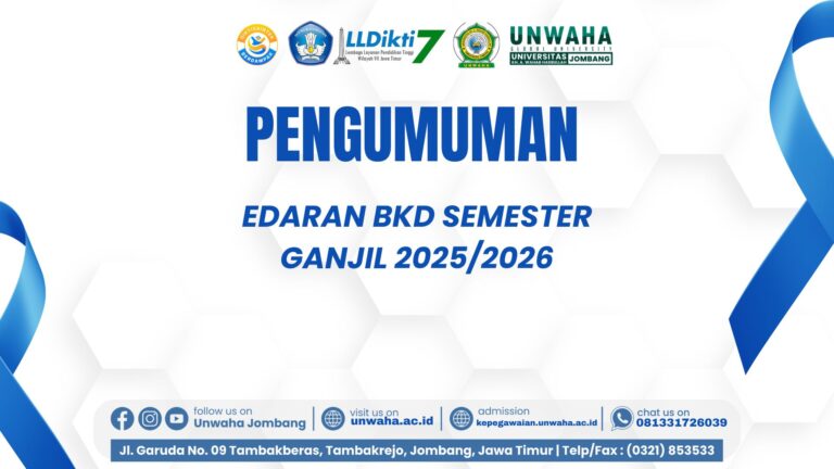 Pembukaan Periode Pelaporan BKD Semester Ganjil 2025/2026