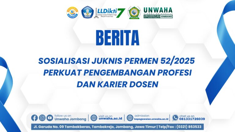 Sosialisasi Juknis Permen 52/2025 Perkuat Pengembangan Profesi dan Karier Dosen